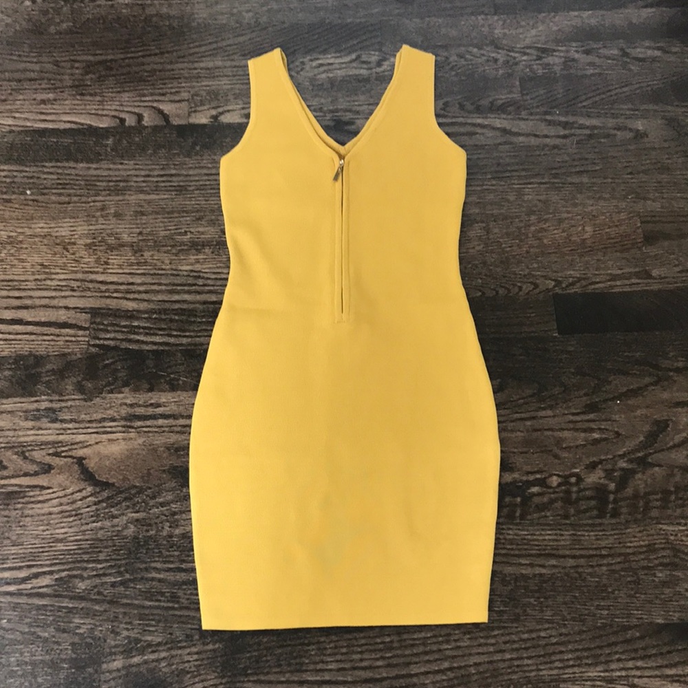 LF mustard dress